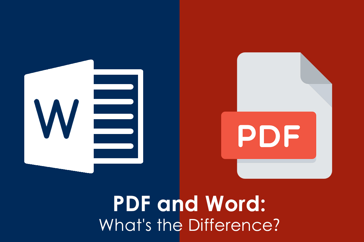 PDF and Word: What’s the Difference?