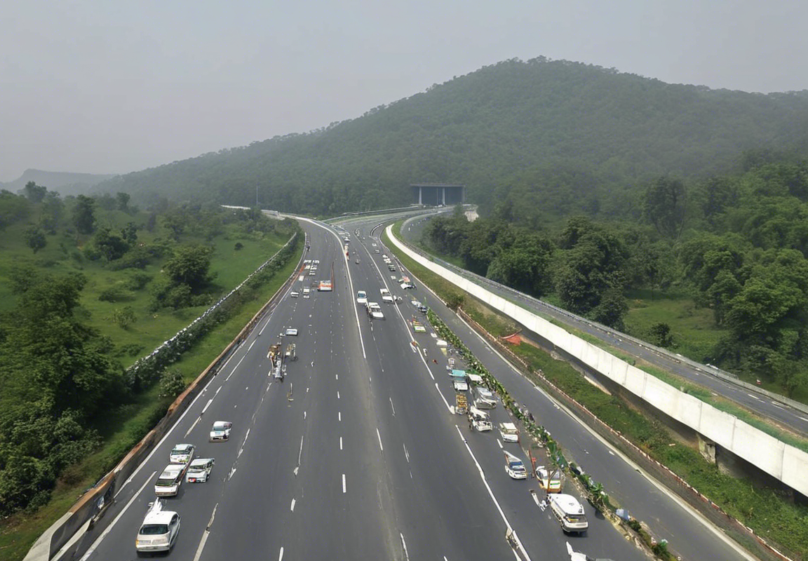 Driving through the Delhi Dehradun Expressway: A Scenic Escape