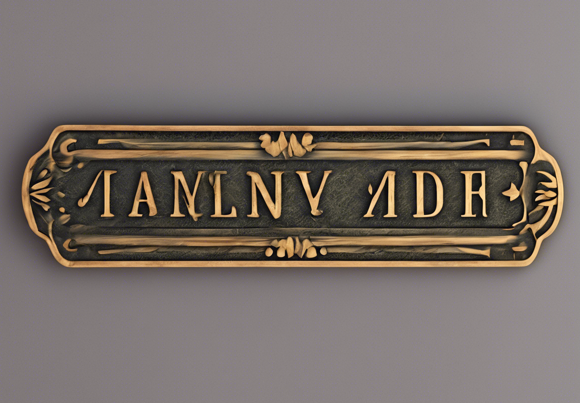 All About Name Plates: Types, Uses, and Customization Ideas