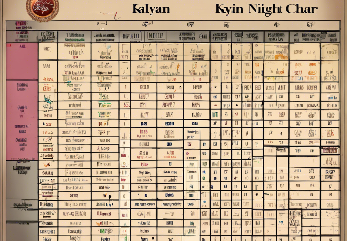 Unlocking the Secrets of the Kalyan Night Chart