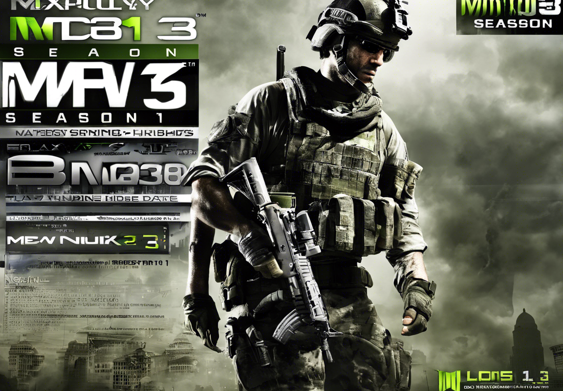 Mw3 Season 1: Release Date Announced!