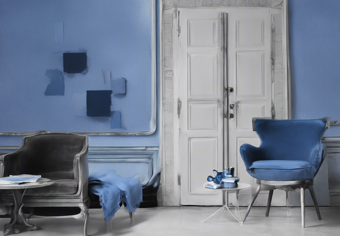 Embracing Monotone Blue in Home Decor