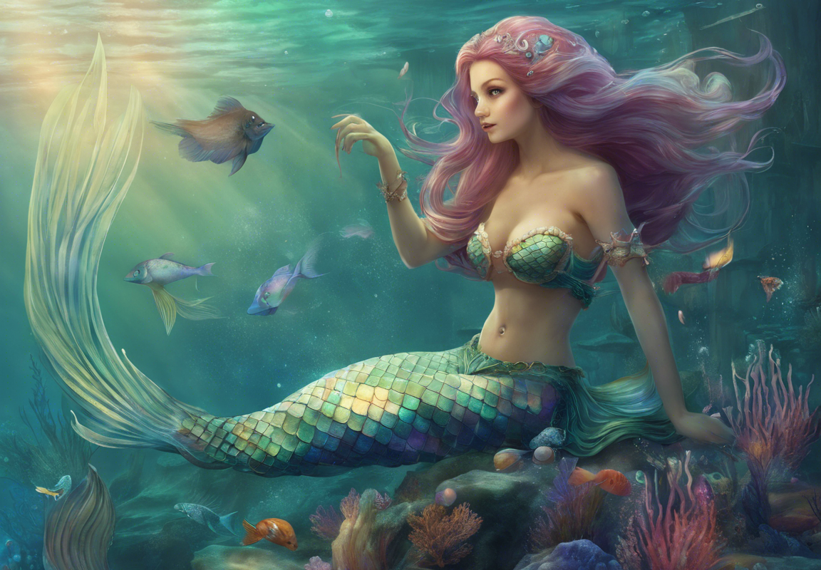 Exploring the Enchanting World of Fantasy Mermaid Characters