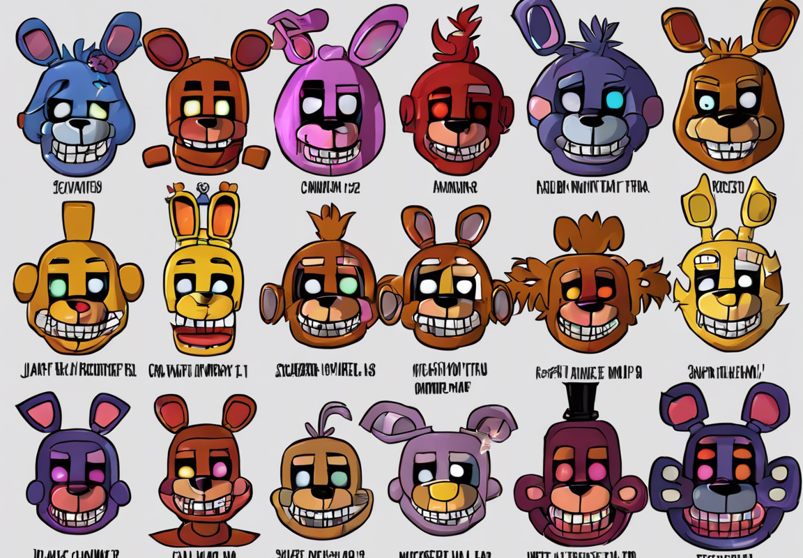 Exploring the Iconic Fnaf Characters’ Names