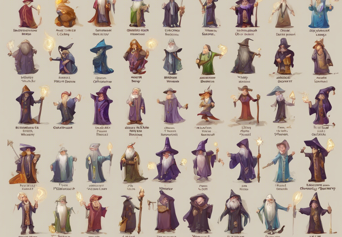 Laugh at these whimsical wizard names!