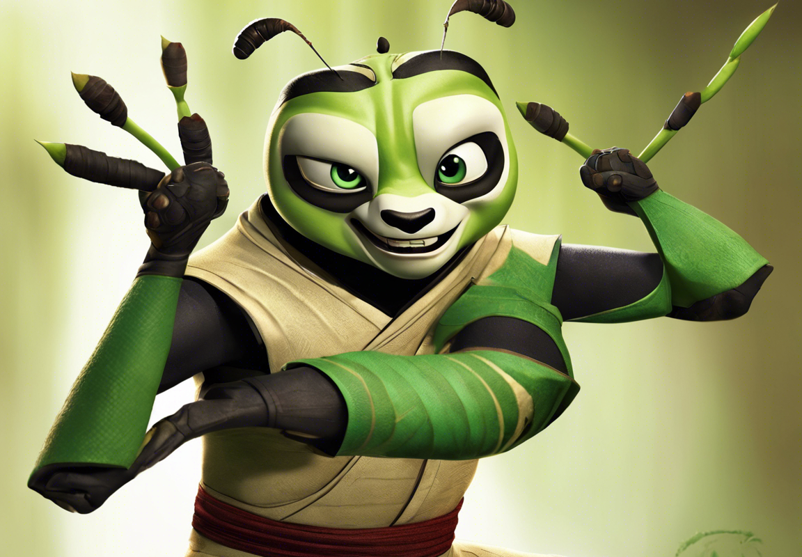 Mantis Kung Fu Panda: The Martial Arts Master