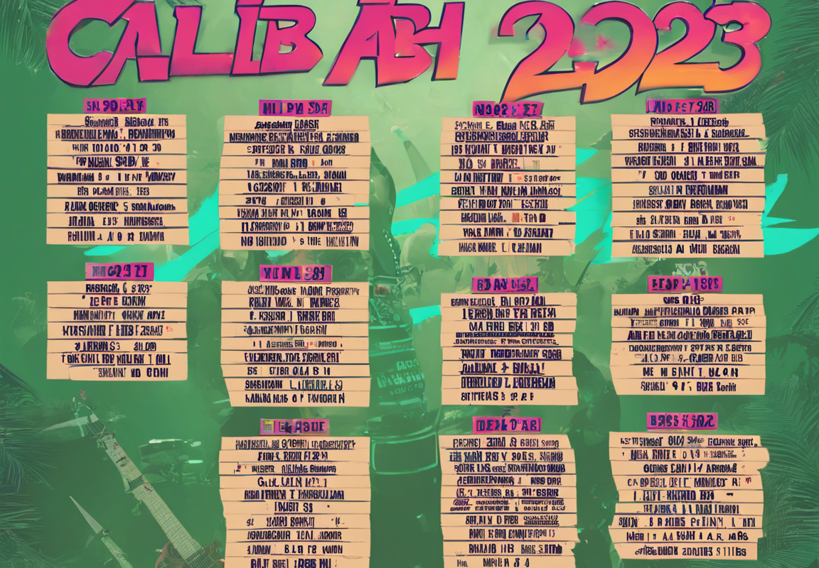 Unveiling the Calibash 2023 Star-Studded Lineup!